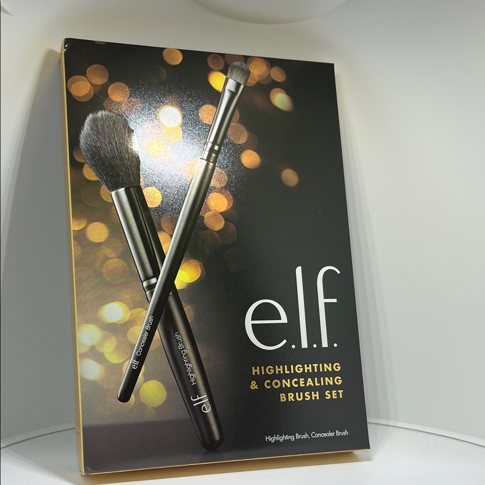 ELF Highlighting & Concealing Brush Set - Black